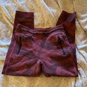 GAP Kids Red Camouflage Joggers